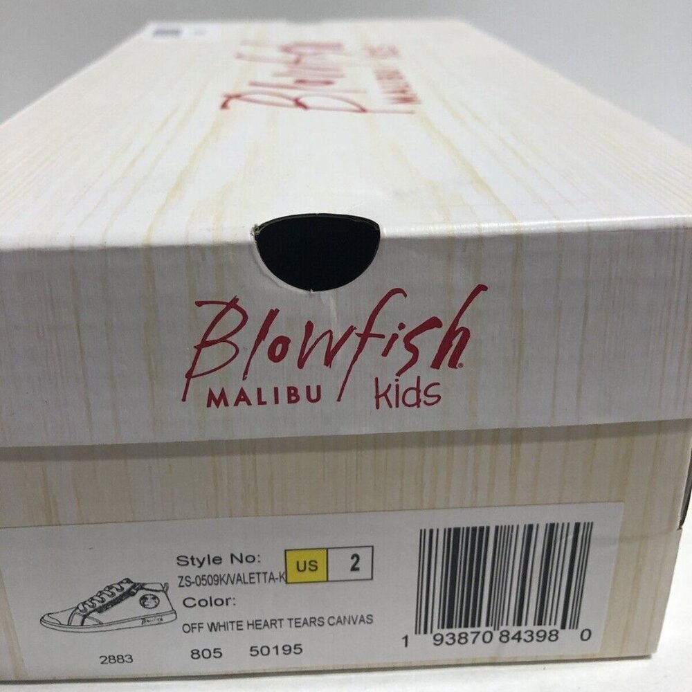 Blowfish Malibu Kids’ Valetta Zip Sneakers, Girls’ Size 2 - Picture 6 of 6